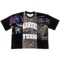 Prime Streetwear Cropped Boxy Tee Cotton 350GSM DTG Print Oversized Fit