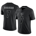 A.Falcons #7 Bijan Robinson Player Black RFLCTV Limited My Store Stitched Jerseys